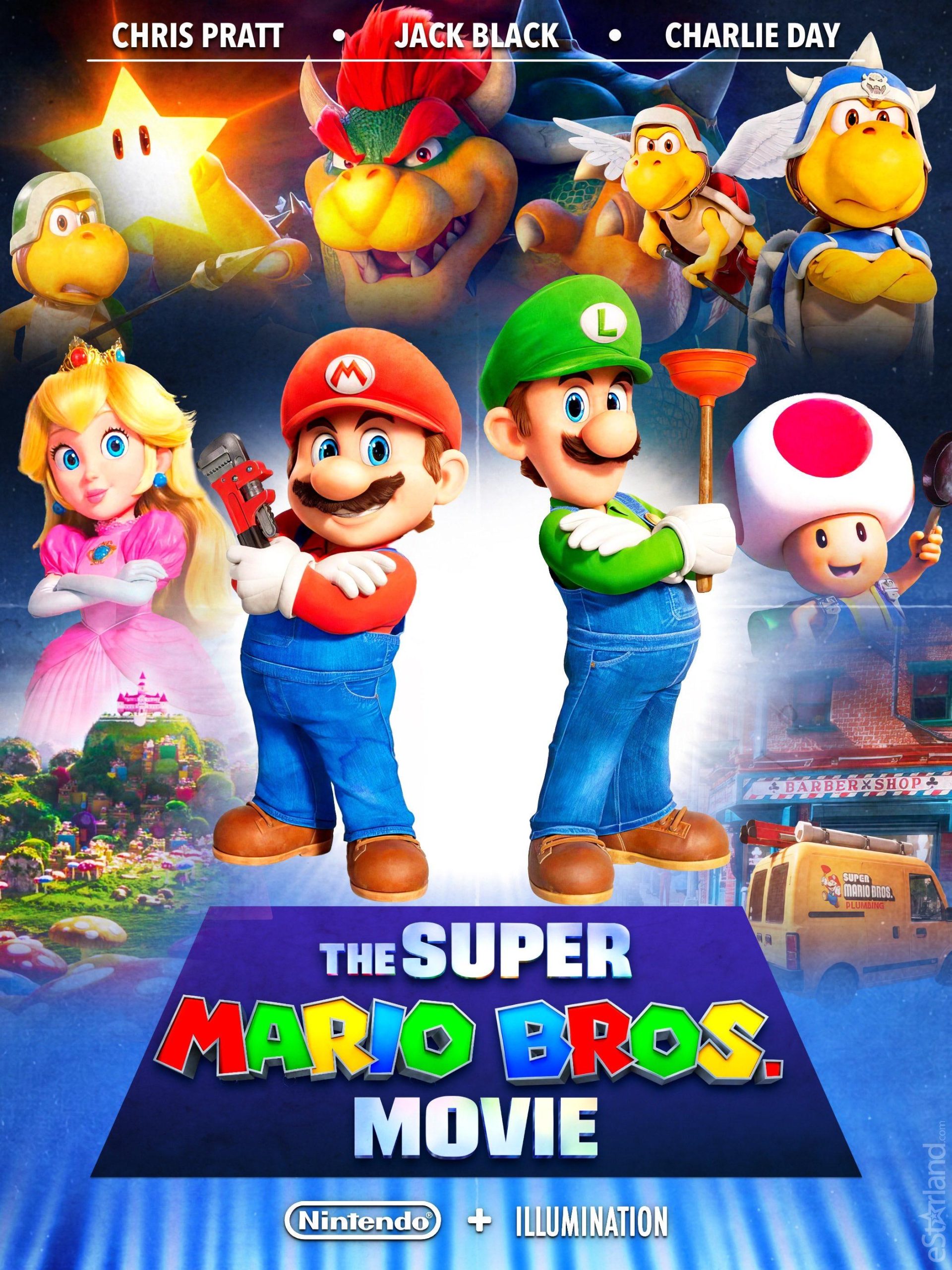 the super mario bros. movie review characters