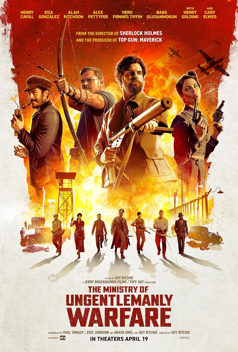 Movie Poster: The Ministry of Ungentlemanly Warfare