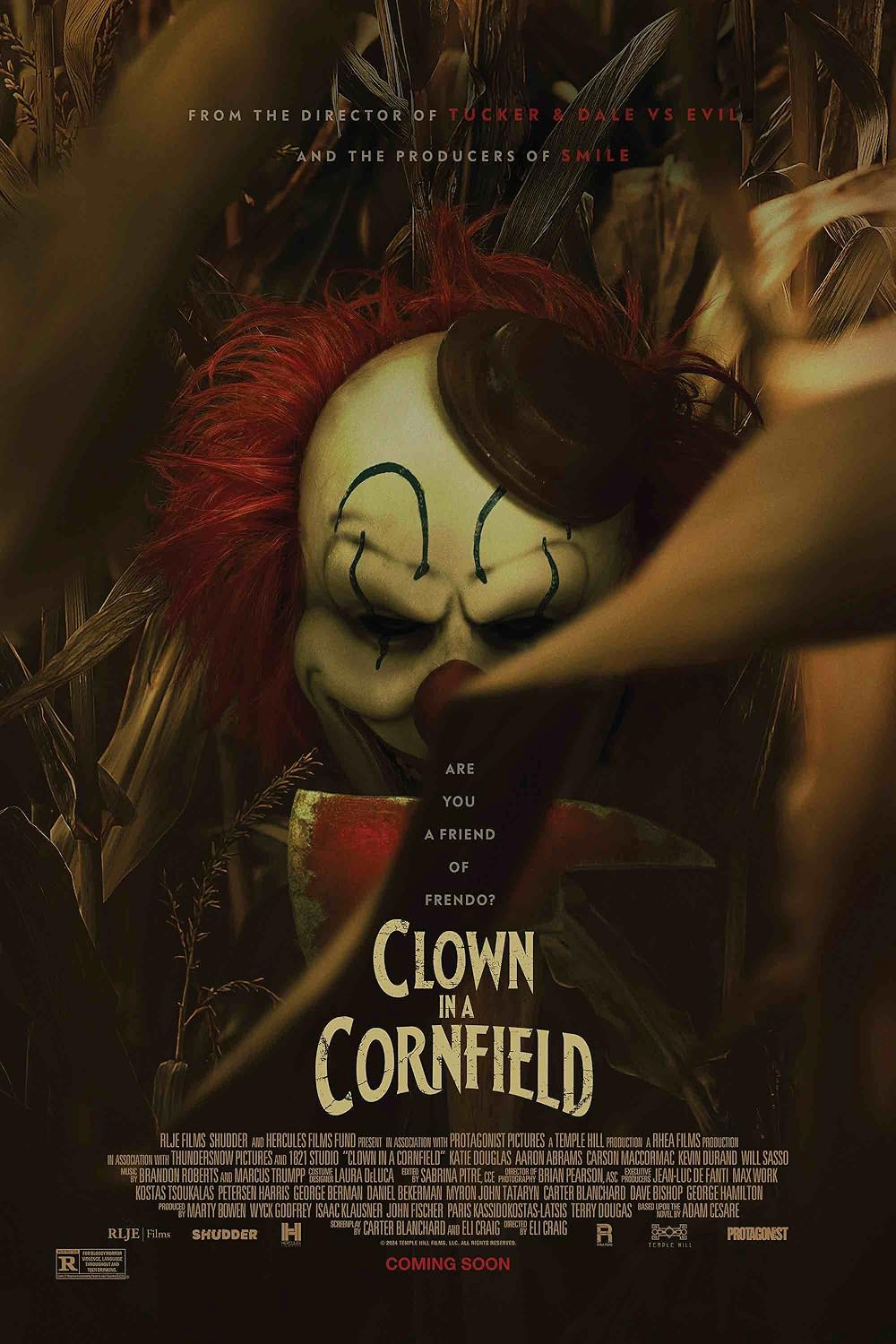 Movie Poster: Clown in a Cornfield