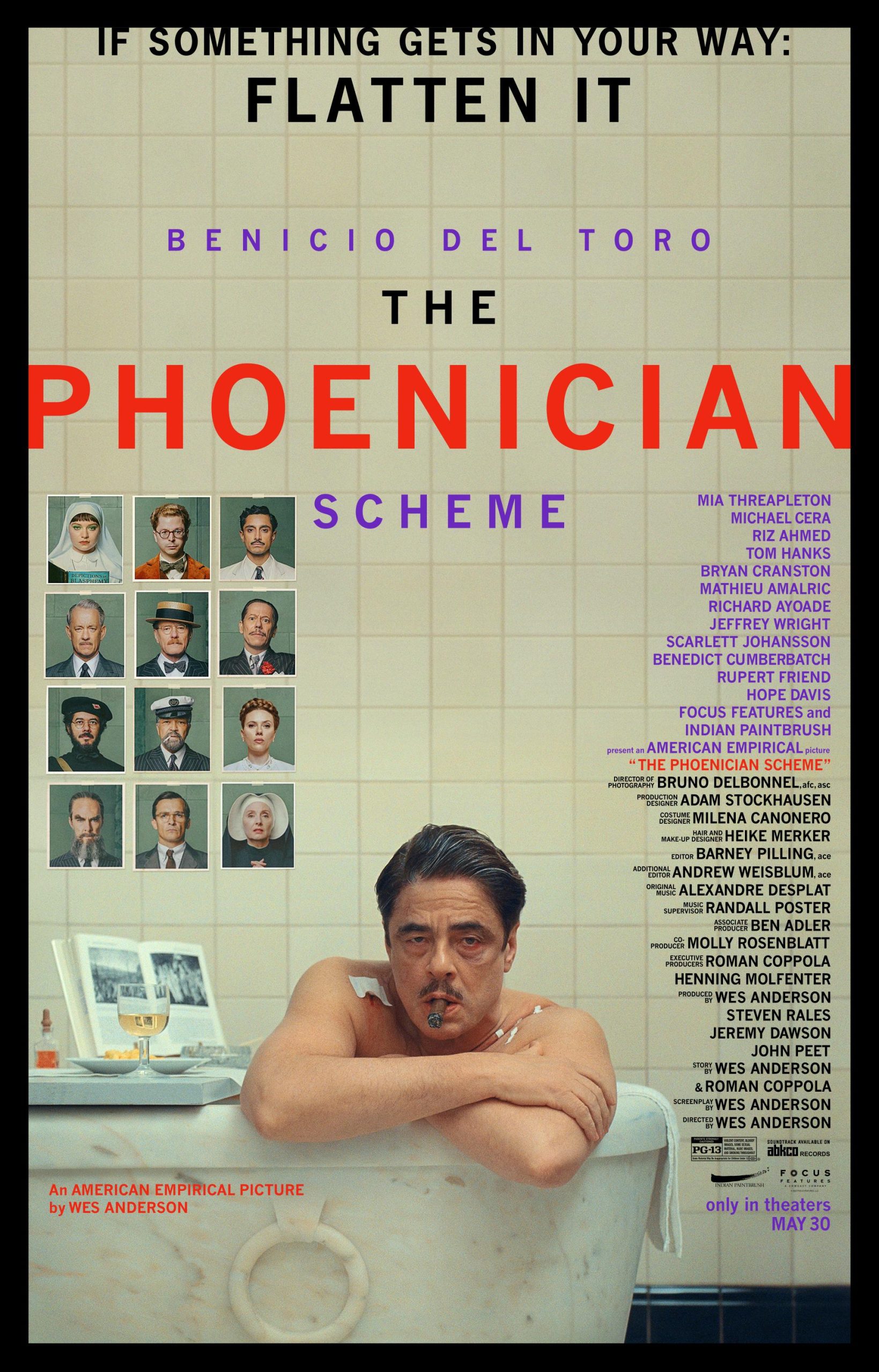 Movie Poster: The Phoenician Scheme