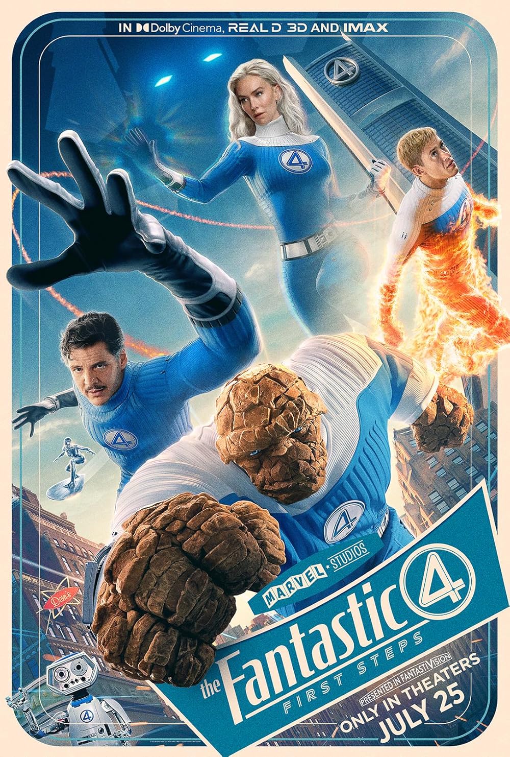 Movie Poster: The Fantastic Four: First Steps