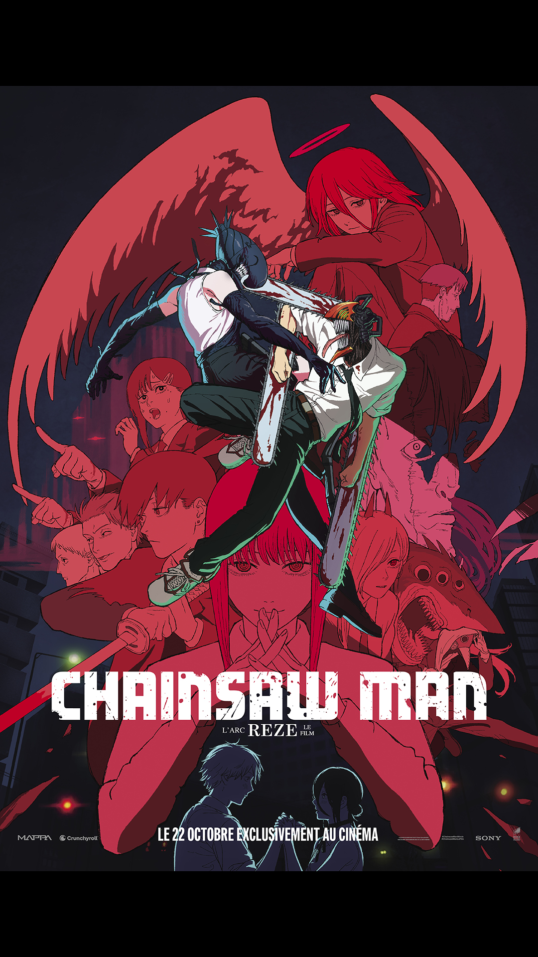 Movie Poster: Chainsaw Man – The Movie: Reze Arc