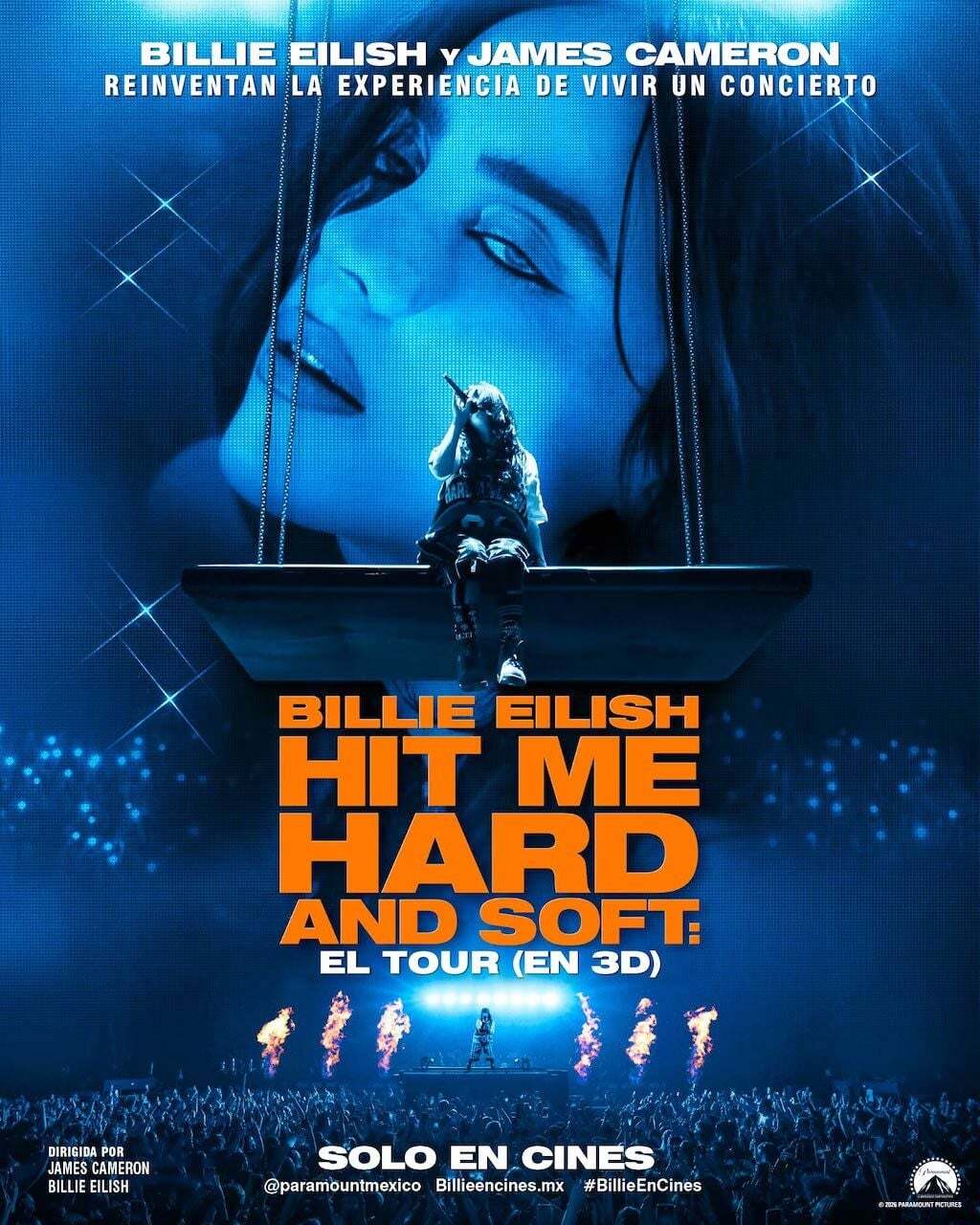 Movie Poster: Billie Eilish: Hit Me Hard and Soft – The Tour Live