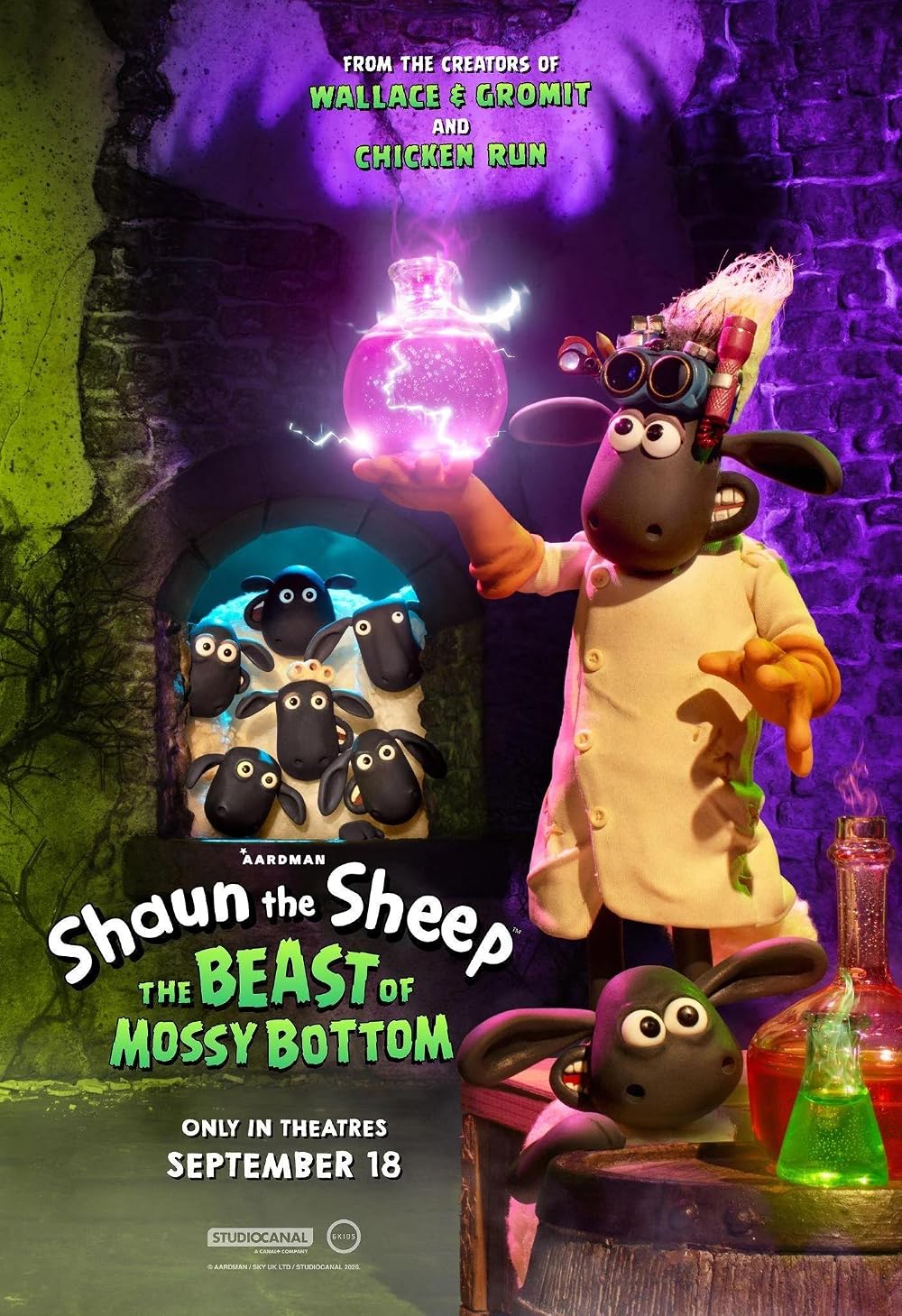 Movie Poster: Shaun the Sheep: The Beast of Mossy Bottom